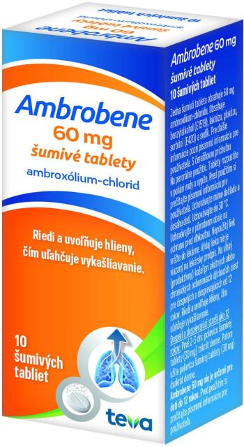 AMBROBENE 60 mg šumivé tablety, 10 šumivých tabliet