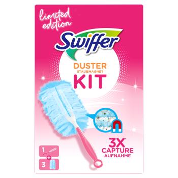 SWIFFER prachovka sada: 1 rukoväť + náhrady 3 ks