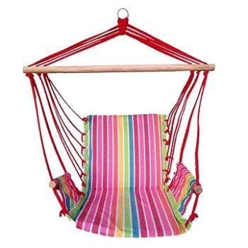Hojdacie kreslo Sedco relax 103 × 56 cm ružové (31014B)