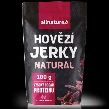 ALLNATURE Beef natural Jerky sušené mäso 100 g