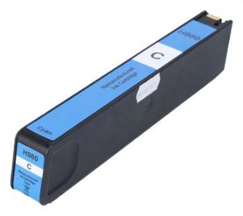 HP D8J07A - kompatibilná cartridge HP 980, azúrová, 70ml