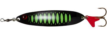 Dam blyskáč effzett slim standard spoon uv fluo green black - 6,5 cm 16 g