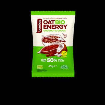 BOMBUS Oat energy coconut & cocoa ovsená kaša 65 g BIO