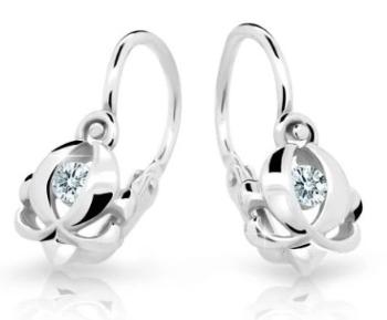 Cutie Diamonds Detské náušnice z bieleho zlata s diamantmi C2218-10-10-X-2-D