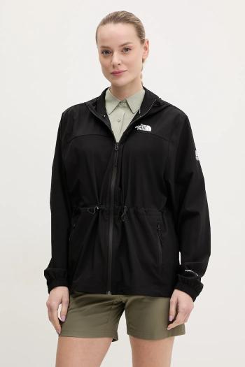 Turistická bunda The North Face Ma Wind čierna farba, prechodná, NF0A8BFQJK31