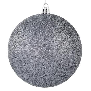ArtFir Vianočná dekorácia BANKA 19B | grafit 10 cm