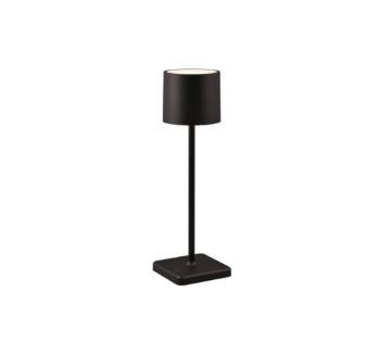 LED stolová lampa Reality Fernandez čierna R54096132