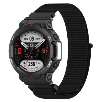 NYLON Vymeniteľný remienok pre Amazfit T-Rex 2 čierny