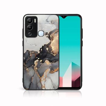 MY ART Ochranný kryt pre Infinix Hot 12i GREY MARBLE (140)