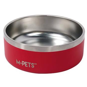 M-Pets Eskimo miska s dvojitou nerez stenou a protišmyková červená 2 l (6953182743514)