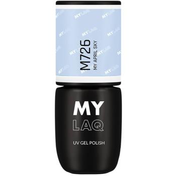 MYLAQ UV Gel Polish gélový lak na nechty odtieň My April Sky 5 ml