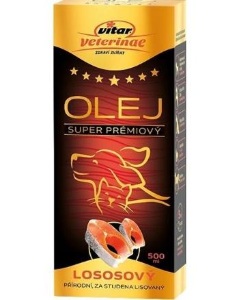 VITAR Veterinae Lososový olej pre psy a mačky 500ml