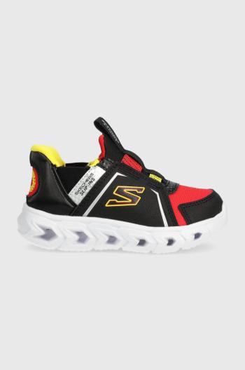 Detské tenisky Skechers HYPNO-FLASH 2.0 BRISK-BRIGHTS čierna farba