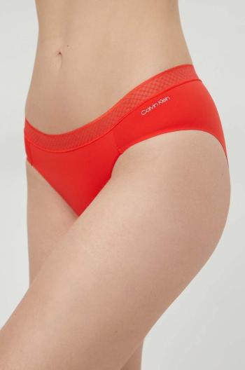 Nohavičky Calvin Klein Underwear oranžová farba, 000QF6308E