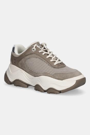 Tenisky MICHAEL Michael Kors Atlas béžová farba, 43T5ATFS2S.115