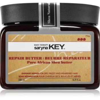 Saryna Key Pure African Shea Butter Damage Repair maska na vlasy s bambuckým maslom 500 ml