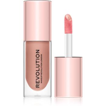 Makeup Revolution Pout Bomb lesk na pery pre väčší objem s vysokým leskom odtieň Candy 4.6 ml