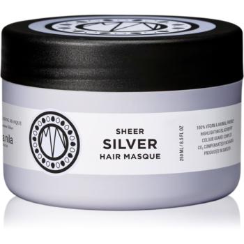 Maria Nila Sheer Silver Masque hydratačná a vyživujúca maska pre blond vlasy 250 ml