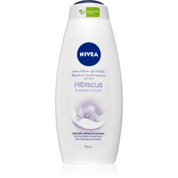 Nivea Hibiscus & Mallow Extract krémový sprchový gél maxi 750 ml