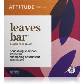 Attitude Leaves Bar Sandalwood tuhý šampón s vyživujúcim účinkom 113 g