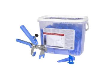 Sada nivelačná Strend Pro LS520, 100 ks 2,0 mm medzerníkov, 100x klinok + kliešte, StarterKIT
