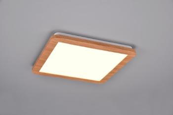 LED stropné osvetlenie Reality Camillus drevodekor RE R62931835