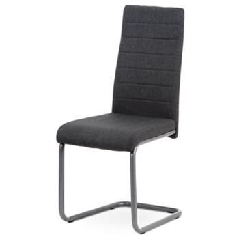 Jedálenská stolička Autronic 41x97 cm sivá látka DCL-400 GREY2