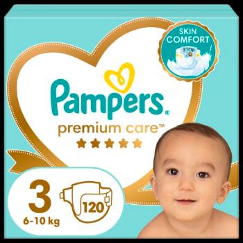 PAMPERS Premium Care 3 Midi (6-10kg) 120 ks