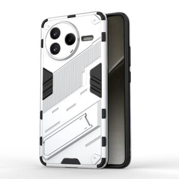 BIB Ochranný obal so stojanom pre Xiaomi Poco F7 Pro biely