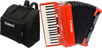 Roland FR-4x Red Bag SET Klávesový akordeón Red