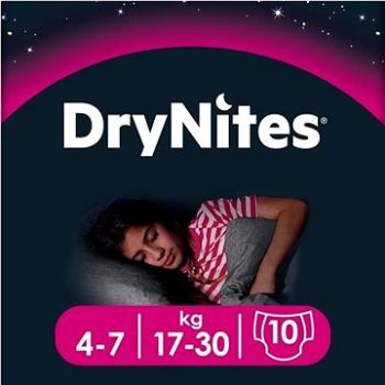 HUGGIES Dry Nites Medium 4 – 7 years Girls (10 ks) (5029053527581)