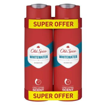 OLD SPICE Sprchový gél WhiteWater 2 x 400 ml