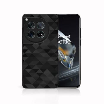MY ART Ochranný kryt pre OnePlus 12 BLACK TRIANGLES (232)