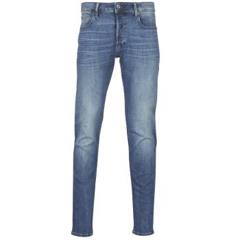 G-Star Raw  3301 SLIM  Džínsy Slim Modrá