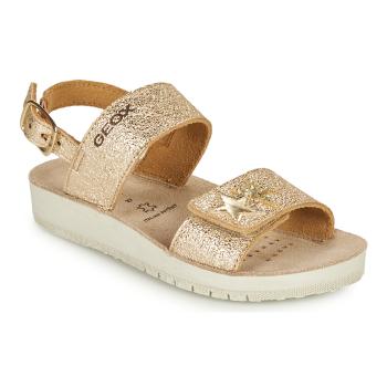 Geox  SANDAL COSTAREI GI  Sandále Zlatá