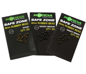 Korda Gumové korálky Rubber Bead 4mm Brown 25ks,Korda Gumové korálky Rubber Bead 4mm Brown 25ks