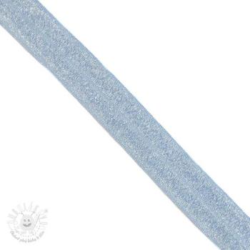 Lemovacia guma glitter 20 mm light blue