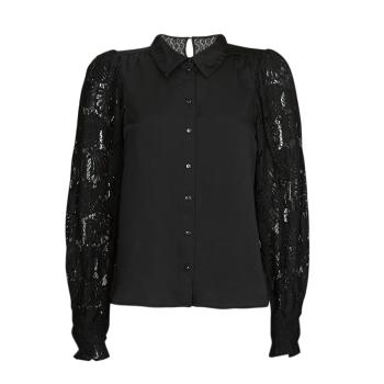 Vero Moda  VMCABENA L/S SHIRT WVN BTQ  Košele a blúzky Čierna