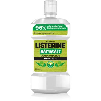 Listerine Naturals Gum Protection ústna voda Mild Mint 500 ml