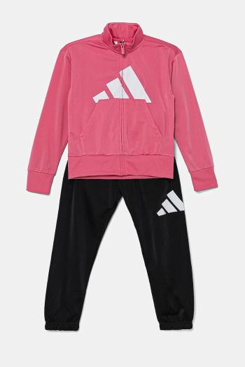 Detská tepláková súprava adidas ružová farba, JC9633