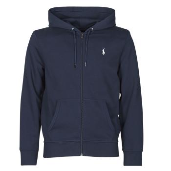 Polo Ralph Lauren  SWEATSHIRT A CAPUCHE ZIPPE EN JOGGING DOUBLE KNIT TECH LOGO PONY  Mikiny Námornícka modrá