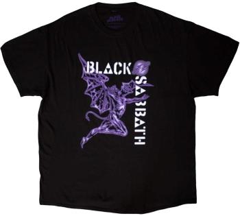 Black Sabbath Tričko Retro Henry Unisex Black S