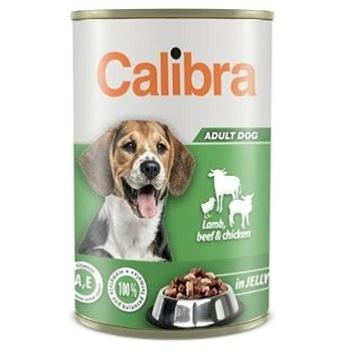 Calibra Dog konzerva lamb, beef & chick. in jelly 1 240 g (8594062089674)