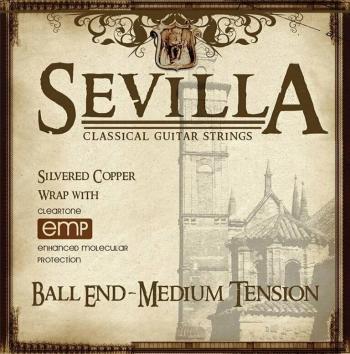 Sevilla Medium Tension Ball End Nylonové struny pre klasickú gitaru