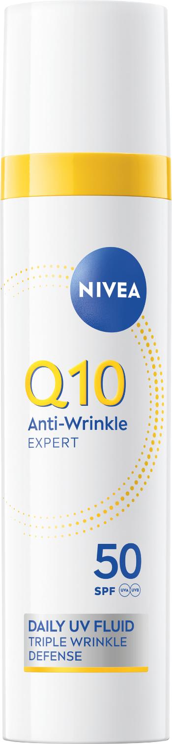 Nivea Denný pleťový fluid SPF 50 Q10 Anti-Wrinkle Expert (Daily UV Fluid) 40 ml