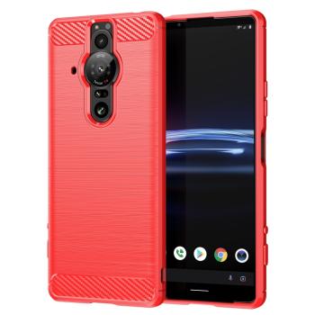 FLEXI TPU Kryt pre Sony Xperia Pro-I červený