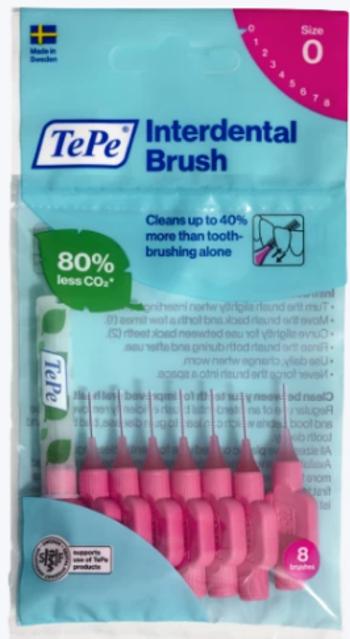 TEPE Medzizubné kefky 0,4 mm 8 ks