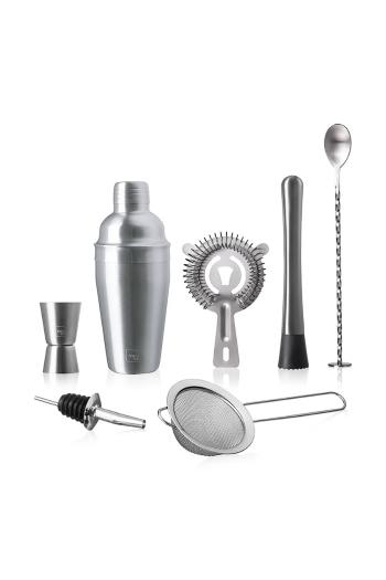 Barmanská súprava Vacu Vin Cocktail Set Plus 7-pak šedá farba