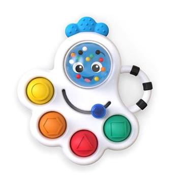 BABY EINSTEIN Hračka senzorická hrkálka a hryzadlo Opus s Shape Pops™ (074451126848)