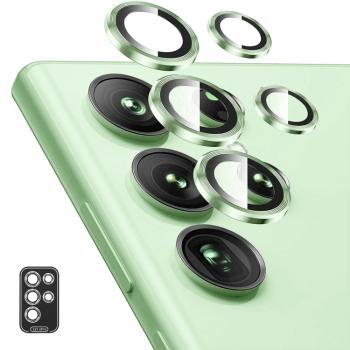 ENKAY ALU Sklo pre fotoaparát Samsung Galaxy S25 Ultra 5G GREEN